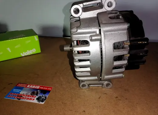Alternator z wizytówką KABID